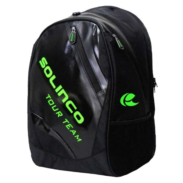 MOCHILA SOLINCO TOUR BLACK/NEÓN GREEN